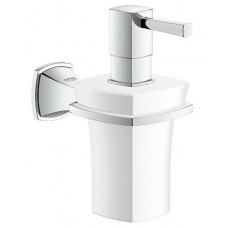 Grohe Grandera 40627000 Держатель с керамическим дозатором жидкого мыла