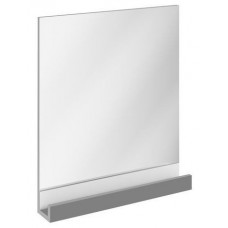 Зеркало с полкой серый глянец 65х75 см Ravak 10° X000000852