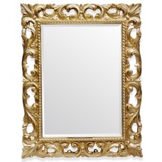 Зеркало 75х95 см глянцевое золото Tiffany World TW03427oro.brillante