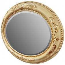 Зеркало 81х101 см слоновая кость/золото Tiffany World TW03529avorio/oro