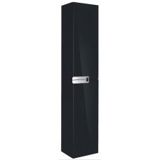 Шкаф-колонна подвесная черный глянец Roca Victoria Nord Black Edition ZRU9000095