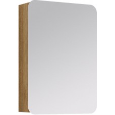 Зеркальный шкаф без подсветки дуб сонома 50х70 см Aqwella Vega Veg.04.05