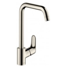 Смеситель для кухонной мойки, нержавеющая сталь Hansgrohe Focus M41 31820800