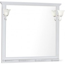 Зеркало 106,7х100 см белый Aquanet Лагуна 00175304