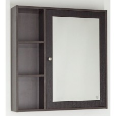 Зеркальный шкаф 75х80 см венге Style Line Кантри LC-00000032