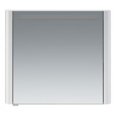 Зеркальный шкаф 80х70 см белый глянец R Am.Pm Sensation M30MCR0801WG