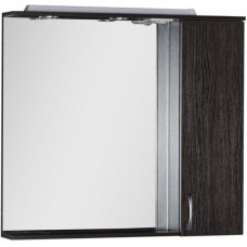 Зеркальный шкаф 100х87 см с подсветкой венге Aquanet Донна 00169185