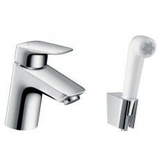 Смеситель для раковины с гигиеническим душем Hansgrohe Logis 71290000